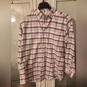 Men's L.L. Bean Traditional Fit Shirt Size 17/33